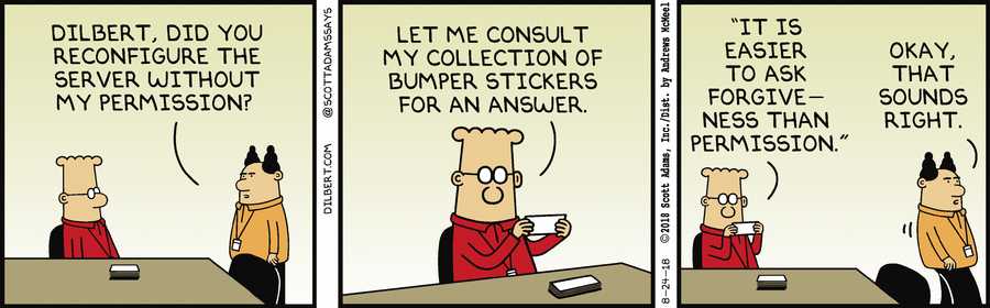 Dilbert Cartoon